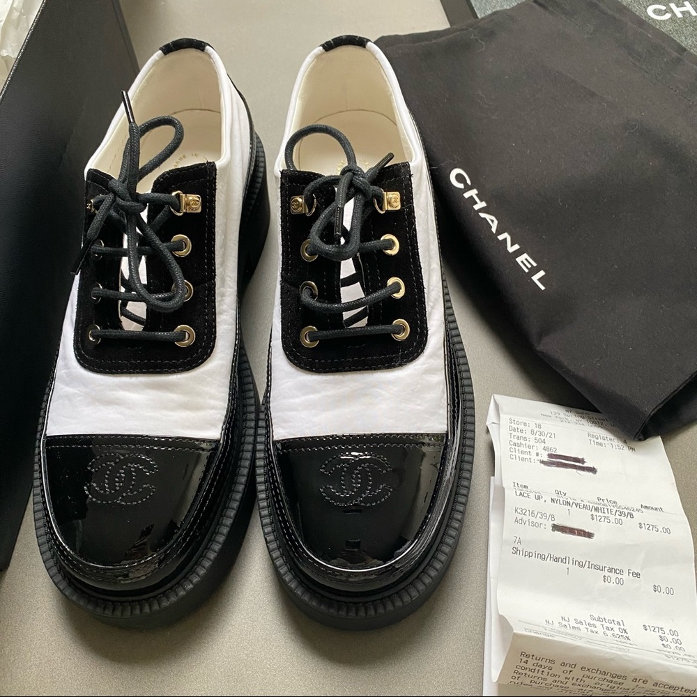 Chanel loafer shoes